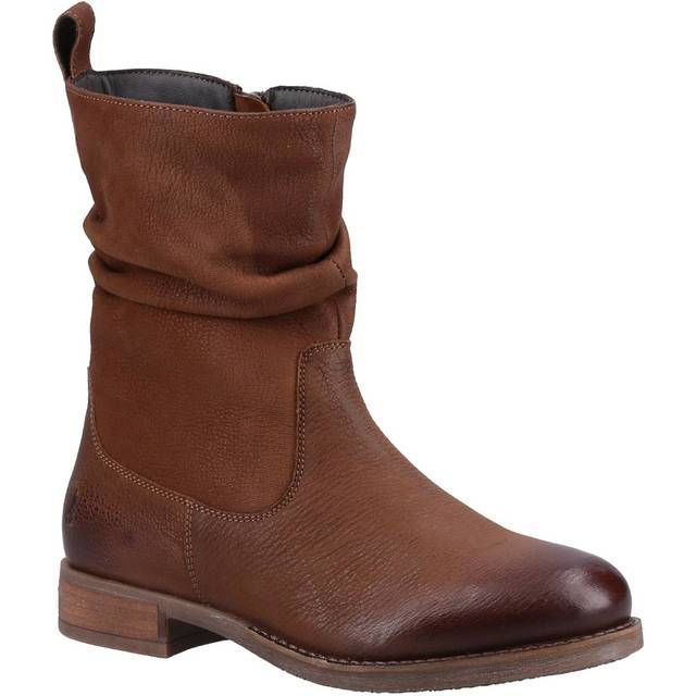 Hush Puppies Ankle Boots - Tan - HP-37852-70531 Emilia